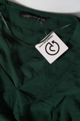 Γυναικεία μπλούζα Zara, Μέγεθος M, Χρώμα Πράσινο, Τιμή 7,52 €