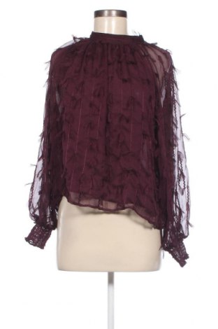 Дамска блуза Zara, Размер M, Цвят Лилав, Цена 13,50 лв.