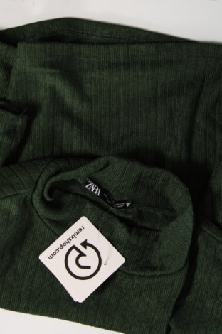 Γυναικεία μπλούζα Zara, Μέγεθος S, Χρώμα Πράσινο, Τιμή 4,95 €