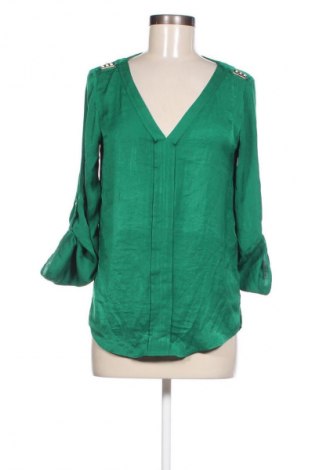Дамска блуза Zara, Размер S, Цвят Зелен, Цена 12,15 лв.