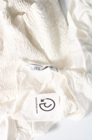 Дамска блуза Zara, Размер S, Цвят Бял, Цена 12,15 лв.