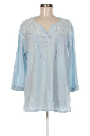 Γυναικεία μπλούζα Ze-Ze Concept, Μέγεθος 3XL, Χρώμα Μπλέ, Τιμή 11,16 €