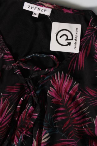 Γυναικεία μπλούζα Zhenzi, Μέγεθος XL, Χρώμα Πολύχρωμο, Τιμή 6,46 €
