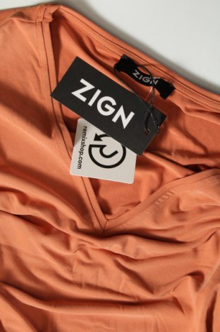 Дамска блуза Zign, Размер XS, Цвят Оранжев, Цена 30,80 лв.