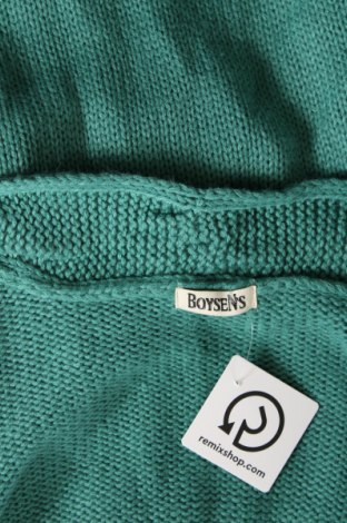 Дамска жилетка Boysen's, Размер XL, Цвят Зелен, Цена 17,11 лв.