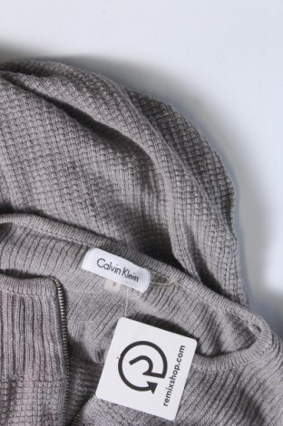 Damen Strickjacke Calvin Klein, Größe S, Farbe Grau, Preis 46,59 €