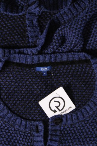 Damen Strickjacke Cecil, Größe M, Farbe Blau, Preis 13,41 €