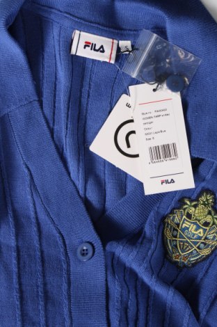 Damen Strickjacke FILA, Größe S, Farbe Blau, Preis 36,08 €
