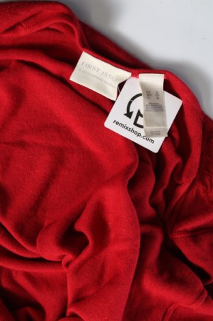 Γυναικεία ζακέτα First Issue, Μέγεθος XL, Χρώμα Κόκκινο, Τιμή 11,66 €