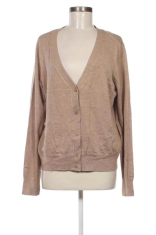 Damen Strickjacke H&M, Größe L, Farbe Beige, Preis 4,24 €