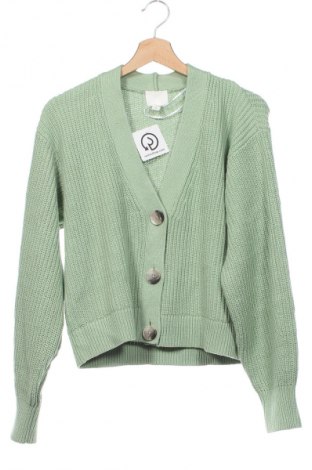 Γυναικεία ζακέτα H&M, Μέγεθος XS, Χρώμα Πράσινο, Τιμή 8,90 €