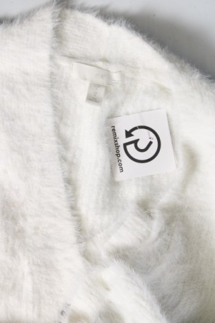 Дамска жилетка H&M, Размер S, Цвят Бял, Цена 14,50 лв.