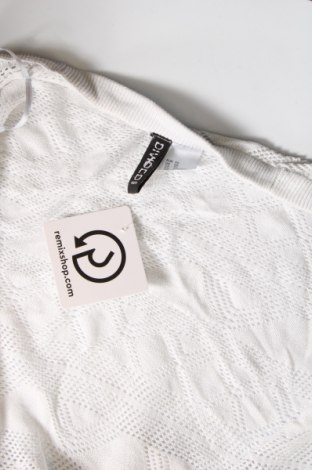 Damen Strickjacke H&M Divided, Größe XS, Farbe Weiß, Preis 9,48 €
