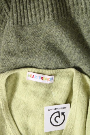 Damen Strickjacke Heartbreaker, Größe M, Farbe Grün, Preis € 8,90