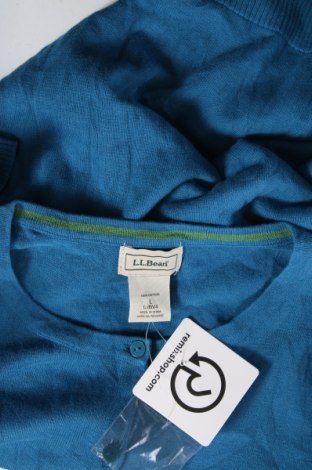 Damen Strickjacke L.L. Bean, Größe L, Farbe Blau, Preis € 25,88