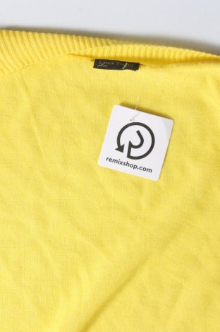 Γυναικεία ζακέτα Laura Torelli, Μέγεθος XXL, Χρώμα Κίτρινο, Τιμή 9,87 €