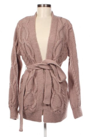 Damen Strickjacke LeGer By Lena Gercke X About you, Größe M, Farbe Aschrosa, Preis 16,99 €