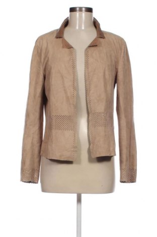 Damen Lederjacke Marc Cain, Größe M, Farbe Beige, Preis 230,41 €