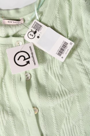 Damen Strickjacke Orsay, Größe S, Farbe Grün, Preis € 12,80