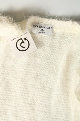 Damen Strickjacke Rick Cardona, Größe M, Farbe Weiß, Preis 13,41 €