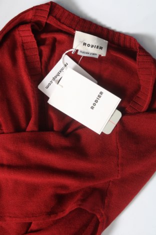 Γυναικεία ζακέτα Rodier, Μέγεθος S, Χρώμα Κόκκινο, Τιμή 79,78 €
