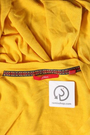 Γυναικεία ζακέτα S.Oliver, Μέγεθος M, Χρώμα Κίτρινο, Τιμή 11,41 €