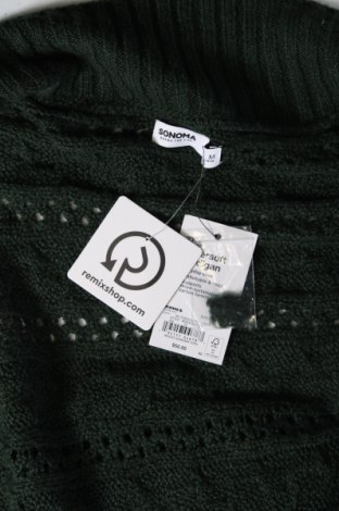 Damen Strickjacke Sonoma, Größe M, Farbe Grün, Preis 15,04 €