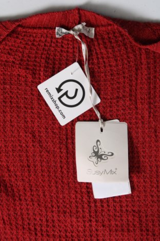 Damen Strickjacke Susy Mix, Größe L, Farbe Rot, Preis 15,04 €