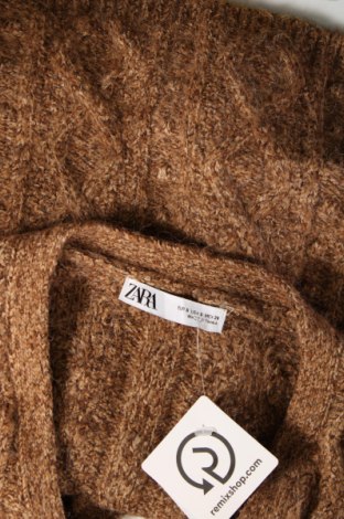 Damen Strickjacke Zara, Größe S, Farbe Braun, Preis € 9,40