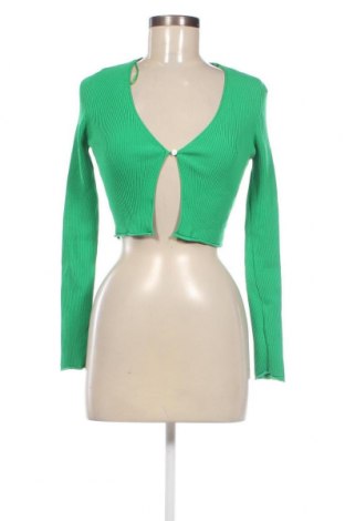 Cardigan de damă Zara, Mărime S, Culoare Verde, Preț 39,97 Lei