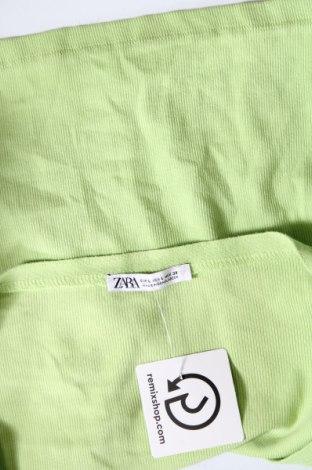 Damen Strickjacke Zara, Größe M, Farbe Grün, Preis 8,46 €
