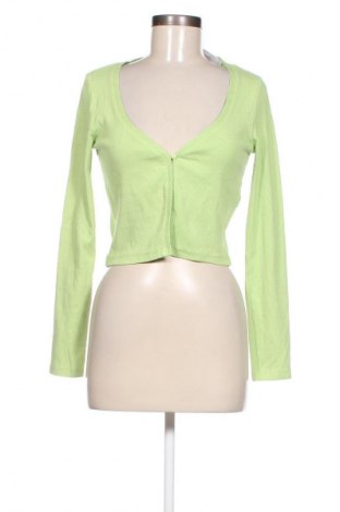 Damen Strickjacke Zara, Größe M, Farbe Grün, Preis 9,40 €
