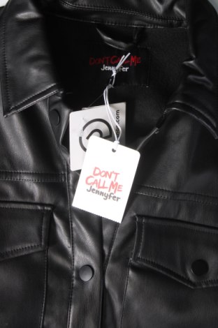 Dámska kožená bunda  Jennyfer, Veľkosť XXS, Farba Čierna, Cena  10,31 €
