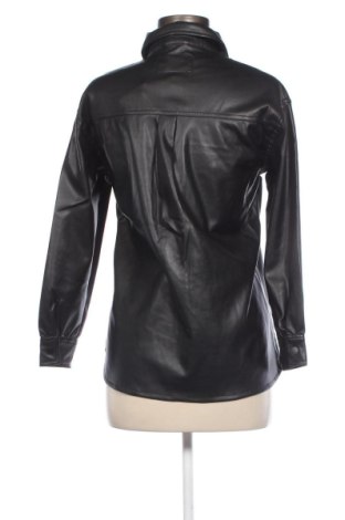 Дамска кожена риза Jennyfer, Размер XXS, Цвят Черен, Цена 20,00 лв.