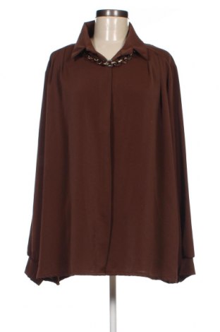 Γυναικείο πουκάμισο, Μέγεθος XXL, Χρώμα Καφέ, Τιμή 12,83 €