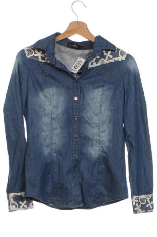 Γυναικείο πουκάμισο, Μέγεθος XS, Χρώμα Μπλέ, Τιμή 12,79 €