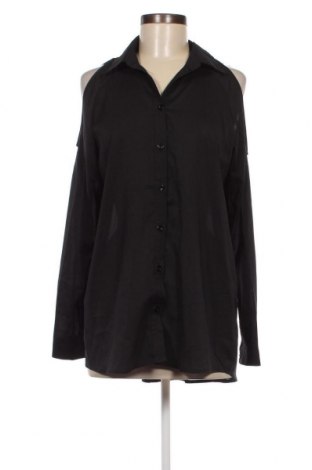 Γυναικείο πουκάμισο, Μέγεθος L, Χρώμα Μαύρο, Τιμή 11,42 €