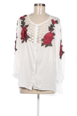 Γυναικείο πουκάμισο, Μέγεθος XXL, Χρώμα Λευκό, Τιμή 8,50 €