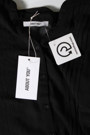 Γυναικείο πουκάμισο About You, Μέγεθος S, Χρώμα Μαύρο, Τιμή 10,67 €