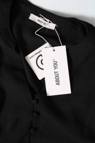 Γυναικείο πουκάμισο About You, Μέγεθος L, Χρώμα Μαύρο, Τιμή 9,48 €