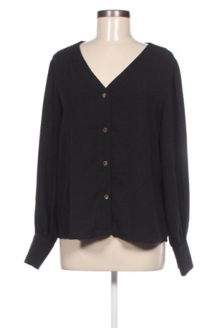 Γυναικείο πουκάμισο Amisu, Μέγεθος XL, Χρώμα Μαύρο, Τιμή 7,73 €