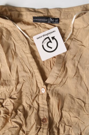 Γυναικείο πουκάμισο Atmosphere, Μέγεθος M, Χρώμα  Μπέζ, Τιμή 7,73 €