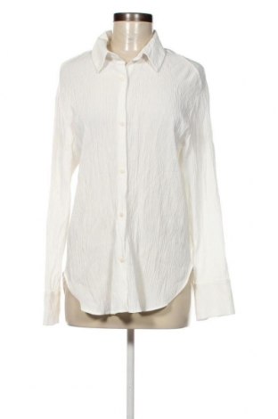 Γυναικείο πουκάμισο Bershka, Μέγεθος M, Χρώμα Λευκό, Τιμή 8,50 €