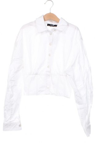 Дамска риза Bershka, Размер XS, Цвят Бял, Цена 15,05 лв.