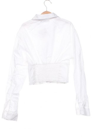Дамска риза Bershka, Размер XS, Цвят Бял, Цена 15,05 лв.