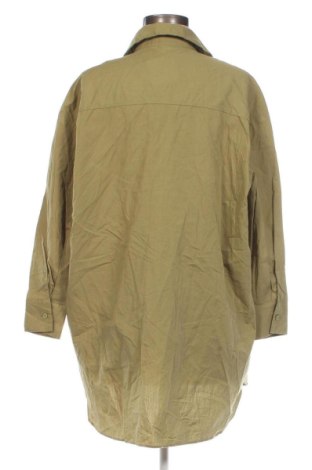 Γυναικείο πουκάμισο Bershka, Μέγεθος S, Χρώμα Πράσινο, Τιμή 7,73 €