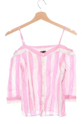 Γυναικείο πουκάμισο Bershka, Μέγεθος XS, Χρώμα Πολύχρωμο, Τιμή 7,70 €