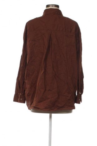 Γυναικείο πουκάμισο Bershka, Μέγεθος M, Χρώμα Καφέ, Τιμή 6,96 €