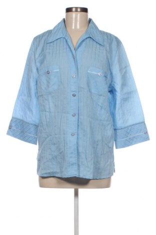 Γυναικείο πουκάμισο Bonita, Μέγεθος XL, Χρώμα Μπλέ, Τιμή 7,80 €