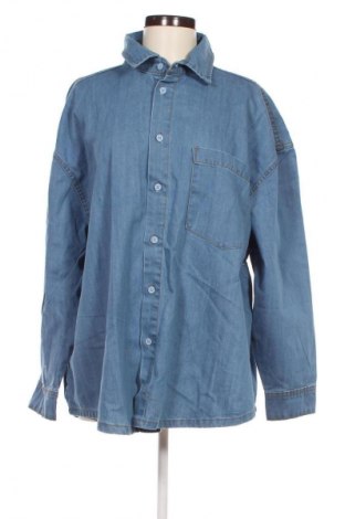Γυναικείο πουκάμισο Boohoo, Μέγεθος XL, Χρώμα Μπλέ, Τιμή 20,00 €